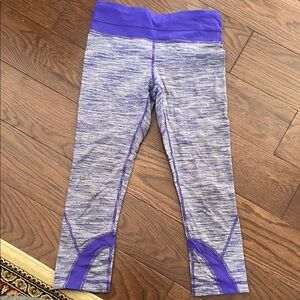 Lululemon Athletica Purple Capri Pants for Active Style